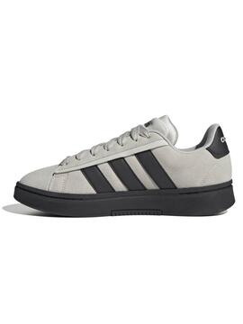 Zapatilla Adidas Grand Court Alpha Gris Ngr M