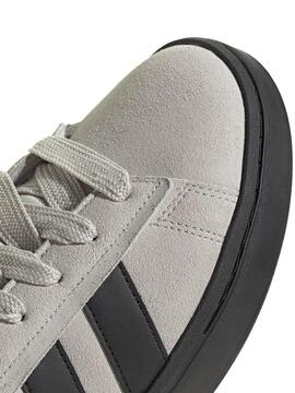 Zapatilla Adidas Grand Court Alpha Gris Ngr M