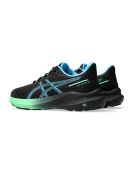 Zapatilla Asics GT-1000 13 GS Negro/Verde Jr