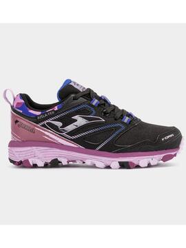 Zapatilla Joma Vora  Negro Rosa Jr