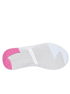 Zapatilla Skechers Dynamic WP Gris/Rosa Jr