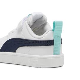 Zapatilla Puma Rickie Blanco Marino Bebe