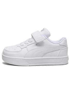 Zapatilla Puma Caven Blanca Bebe