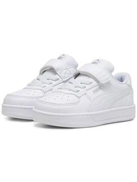 Zapatilla Puma Caven Blanca Bebe