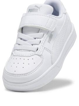 Zapatilla Puma Caven Blanca Bebe