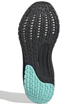 Zapatillas Adidas Supernova GTX Negra Lila Verde W