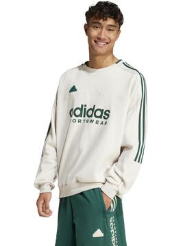 Sudadera Adidas Tiro FL Beige Verde M