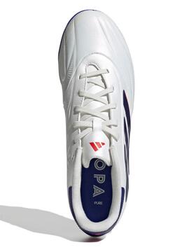 Bota Futbol Adidas Copa Pure Blanco Azul M