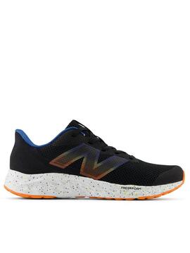 Zapatillas New Balance GPARIBSU Negro/Naranaja Jr