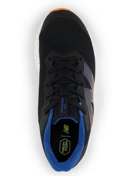 Zapatillas New Balance GPARIBSU Negro/Naranaja Jr