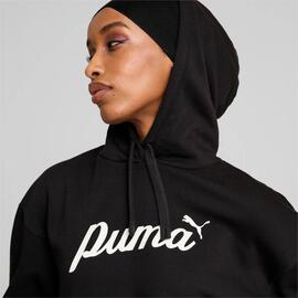 Sudadera Puma Script W Negro