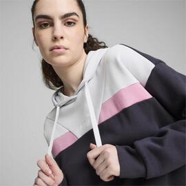 Sudadera Puma Power FL W Morado/Rosa