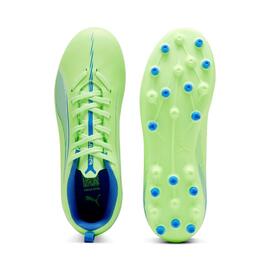 Bota Futbol Puma Ultra5 Play MG Verde Fosforito Jr