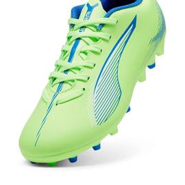 Bota Futbol Puma Ultra5 Play MG Verde Fosforito Jr