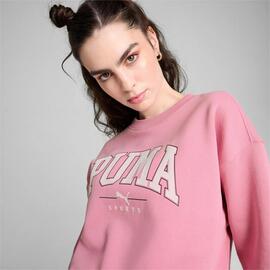 Sudadera Puma Squad Rosa W