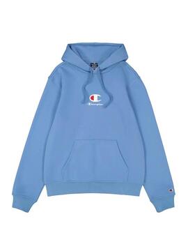 Sudadera Champion Script M Azul