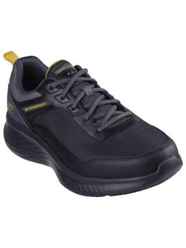 Zapatilla Skechers Lite WP M Negro/Amarillo