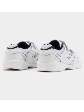 Zapatilla Joma School Blanco Jr