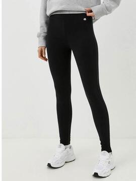 Legging Champion Script Felpa W Negro