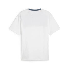 Camiseta Puma Power Colorblock M Blanco/Gris