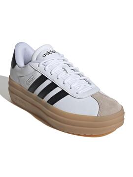 Zapatilla Adidas VL Court Bold W Bco/Caramelo