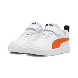 Zapatilla Puma Rickie Bco/Naranja Bebe