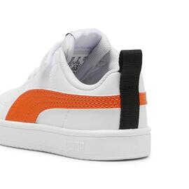 Zapatilla Puma Rickie Bco/Naranja Bebe