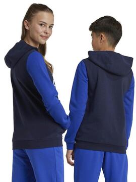 Sudadera Adidas Bos Azul Jr