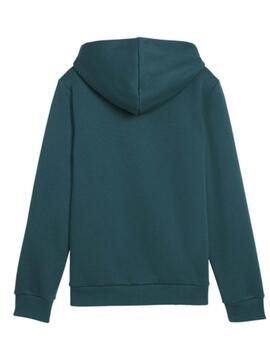 Sudadera Puma ESS Col Verde Jr