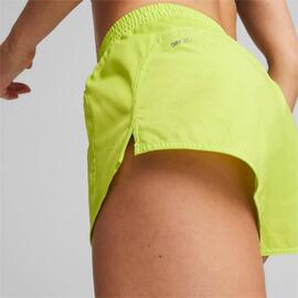 Pantalon Corto Puma Run Favorite Amarillo W