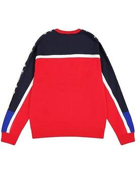 Sudadera Champion Colorclock M Rojo/Marino