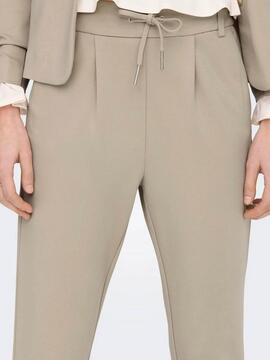 Pantalon Only W Beige