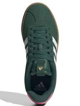 Zapatilla Adidas VL Court 3 W Verde/Fucsia