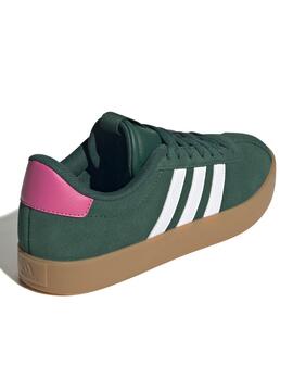 Zapatilla Adidas VL Court 3 W Verde/Fucsia