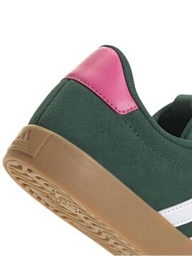 Zapatilla Adidas VL Court 3 W Verde/Fucsia