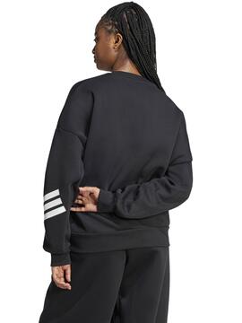 Sudadera Adidas Fl 3S W Negro