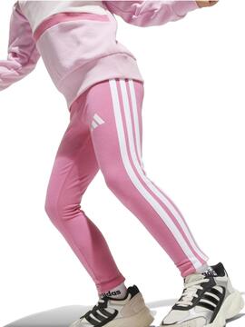 Chandal Adidas 3S Rosa Jr