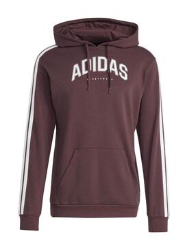 Sudadera Adidas Colleg Granate M