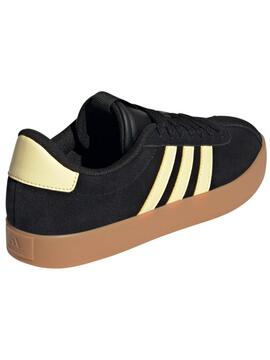 Zapatilla Adidas VL Court Negro Amarillo W