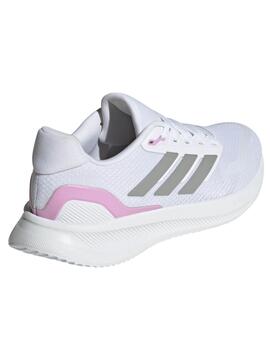 Zapatilla Adidas Runfalcon 5 Blanco Rosa W