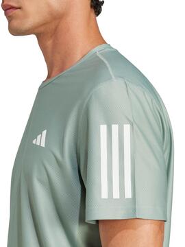 Camiseta Adidas On The Run M Verde