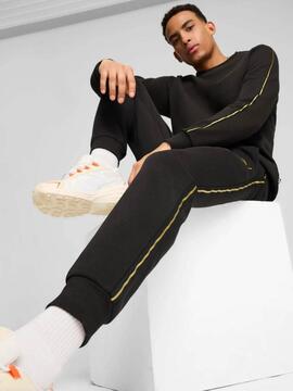 Pantalon Puma Tape Minimal M Negro/Oro