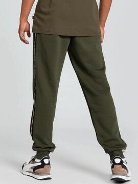 Pantalon Puma Tape Minimal M Verde/Oro