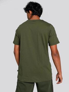 Camiseta Puma Tape Minimal M Verde/Oro