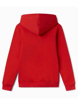 Sudadera Puma ESS Graphic Rojo Jr