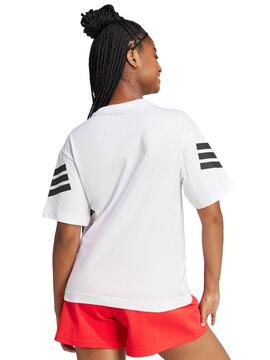 Camiseta Adidas Future Icons 3S W Blanco