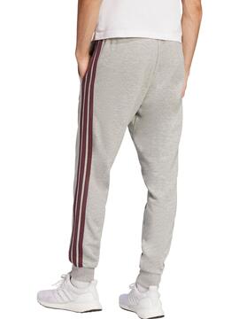 Pantalon Adidas 3Bandas M Gris/Granate