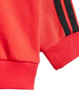 Chandal Adidas FT Jog Rojo Bebe