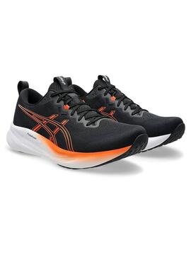 Zapatilla Asics Gel-Pulse 16 M Negro/Naranja