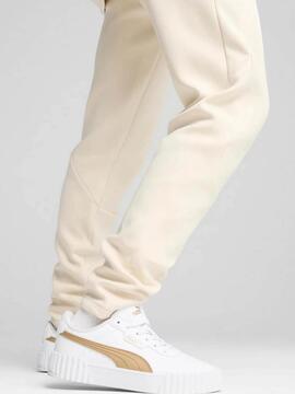 Pantalon Puma Evostripe Beige W